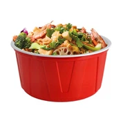 ภาชนะอาหารสองสีขนาดใหญ่ที่มีความจุ